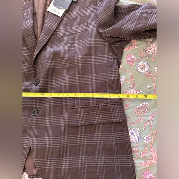 NWT Men’s Lauren Ralph Lauren Classic-Fit Ultraflex Stretch Patterned Blazer 44S - Picture 15 of 16